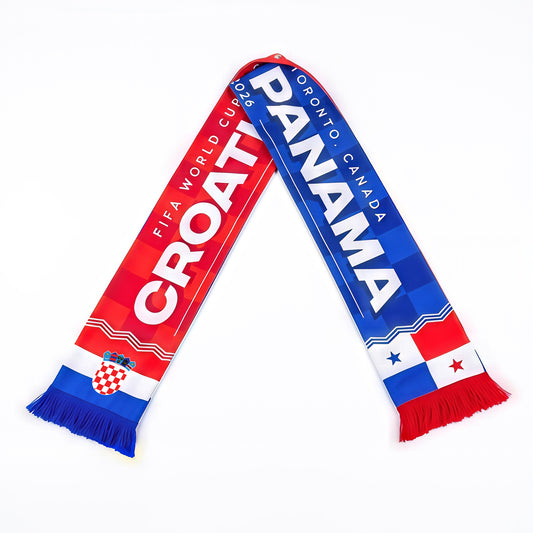 Croatia Vs. Panama - Match Scarf (FIFA World Cup 2026 - Toronto, Canada)